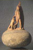 Familie Stein und Holz 25 cm