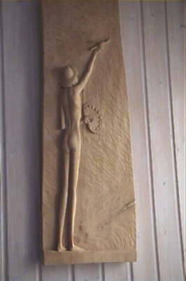 Maler Holz 50 cm