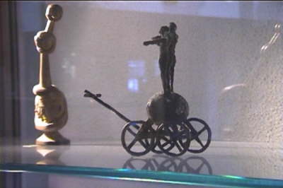 Traumw�gelchen Bronze 20 cm